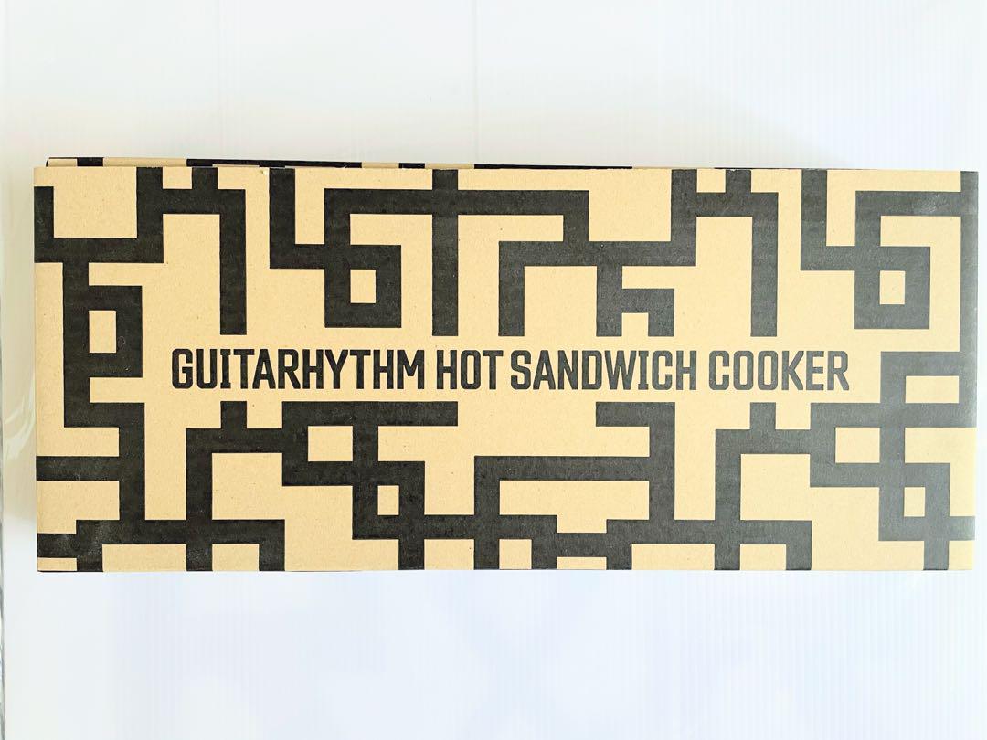 布袋寅泰　‪GUITARHYTHM ホットサンドメーカー　新品　G柄 布袋寅泰ツアーグッズ“ギタリズム柄のホット サンドウィッチ