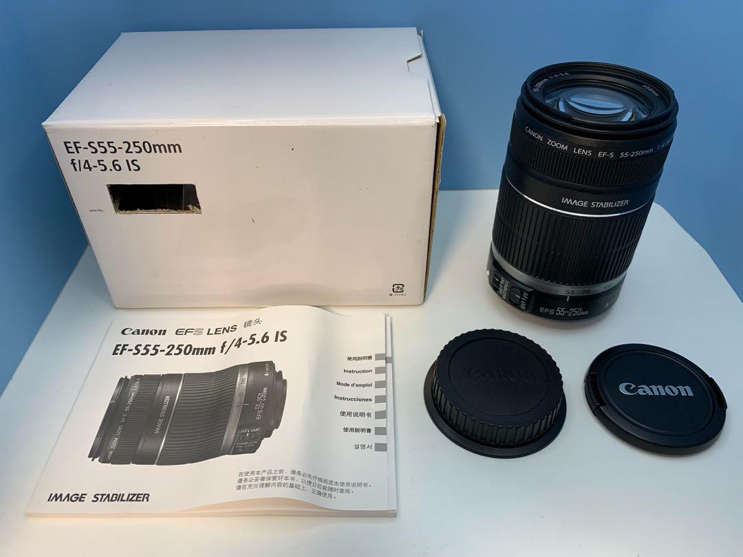 Canon純正 55-250mm 望遠レンズ ほぼ新品 a2187 Canon純正 55-250mm 望遠レンズ ほぼ新品 a2187
