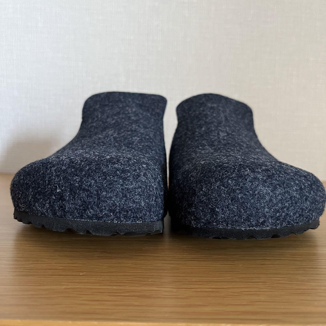 新品】BIRKENSTOCK ダボス/ネイビーフェルト/ルーム シューズ 新品】BIRKENSTOCK ダボス/ネイビーフェルト/ルーム シューズ