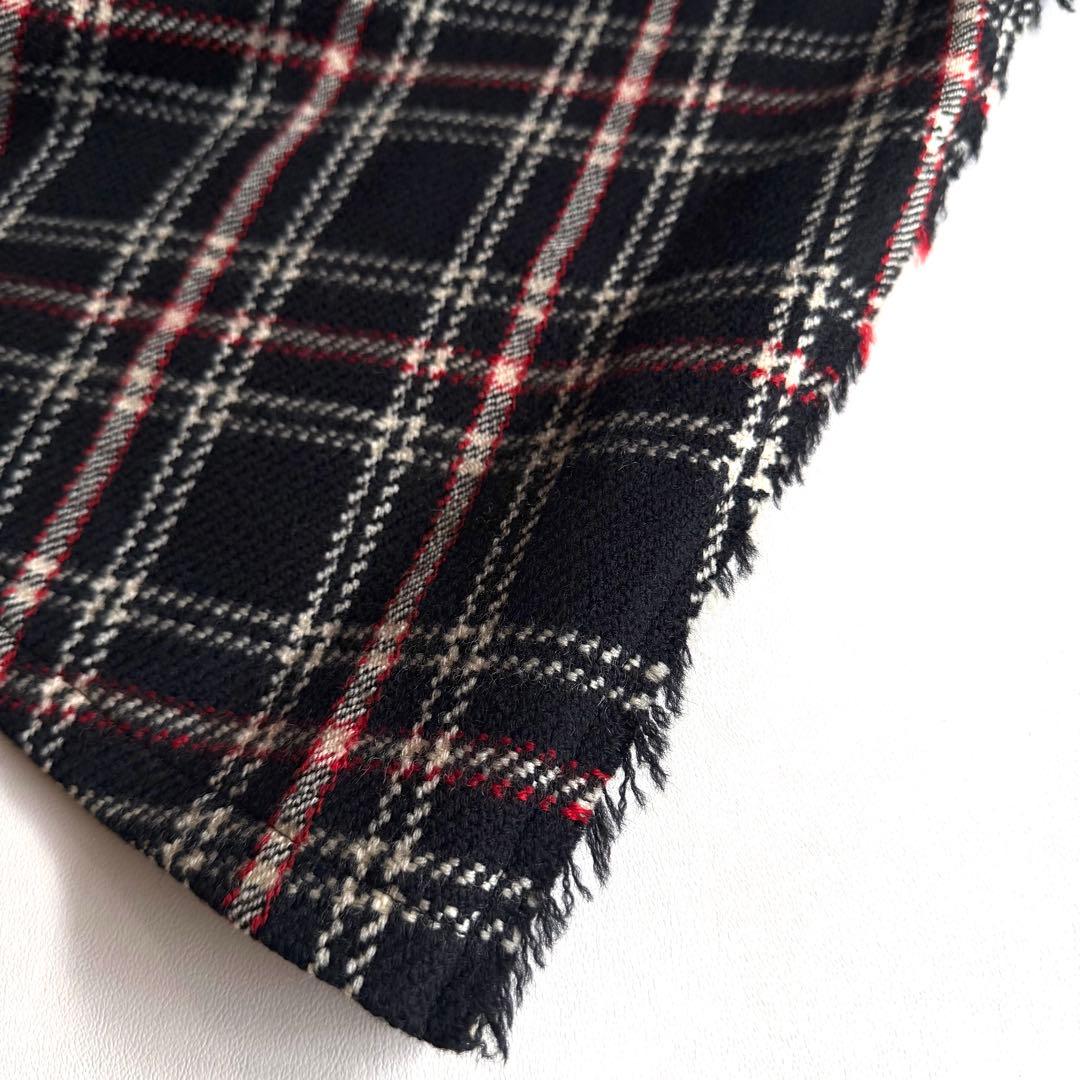 《美品》 01awトリコ コムデギャルソン ツイード フレアスカート チェック 《美品》 01awトリコ コムデギャルソン ツイード フレアスカート チェック