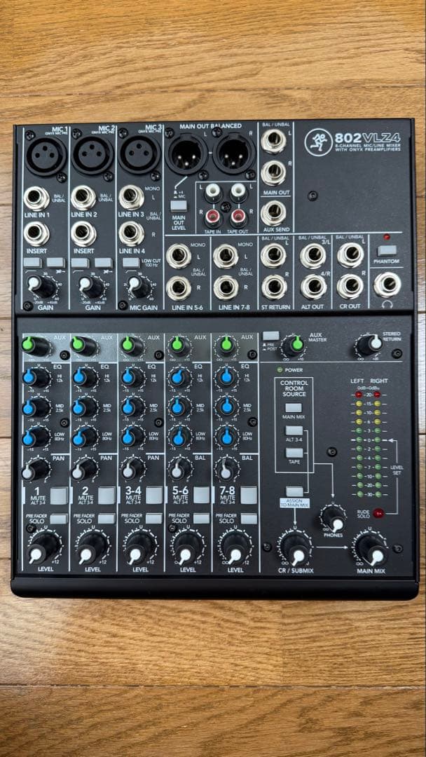 MACKIE コンパクトアナログミキサー 802VLZ4