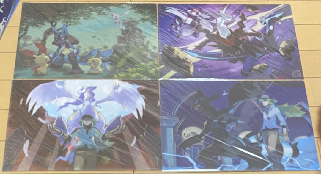 文房具　ケース入りA4クリアファイルセットPG コレクタブルアートPG 「ポケットモンスター」 ▽[杉森健]コレクタブルアートPGクリアファイル！[開封画像