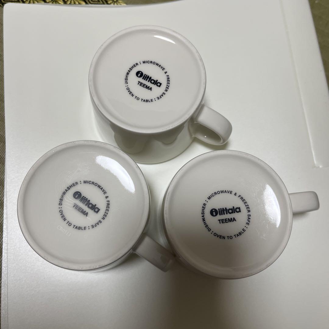 iittala TEEMA コーヒーカップ 3個セット
