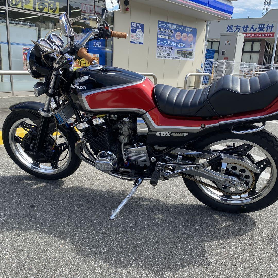 ホンダ CBX 400F 赤/黒