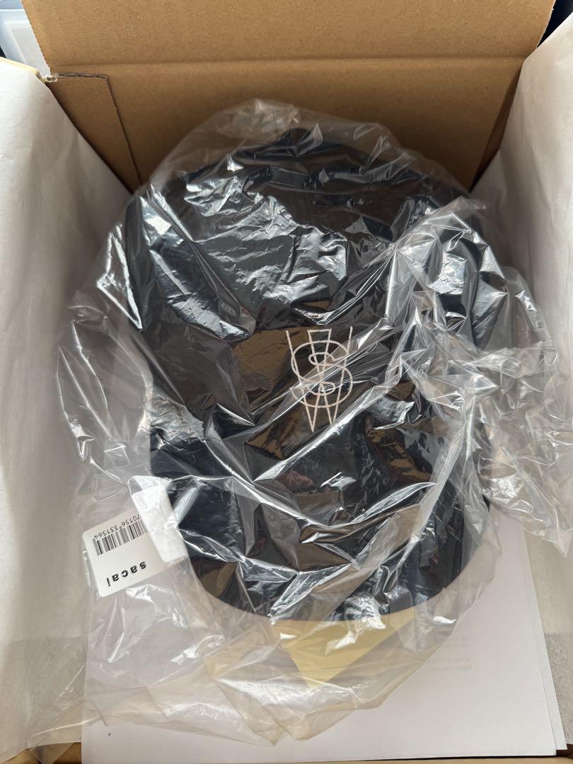 sacai wtaps Satin Cap サカイ ダブルタップス ブラック