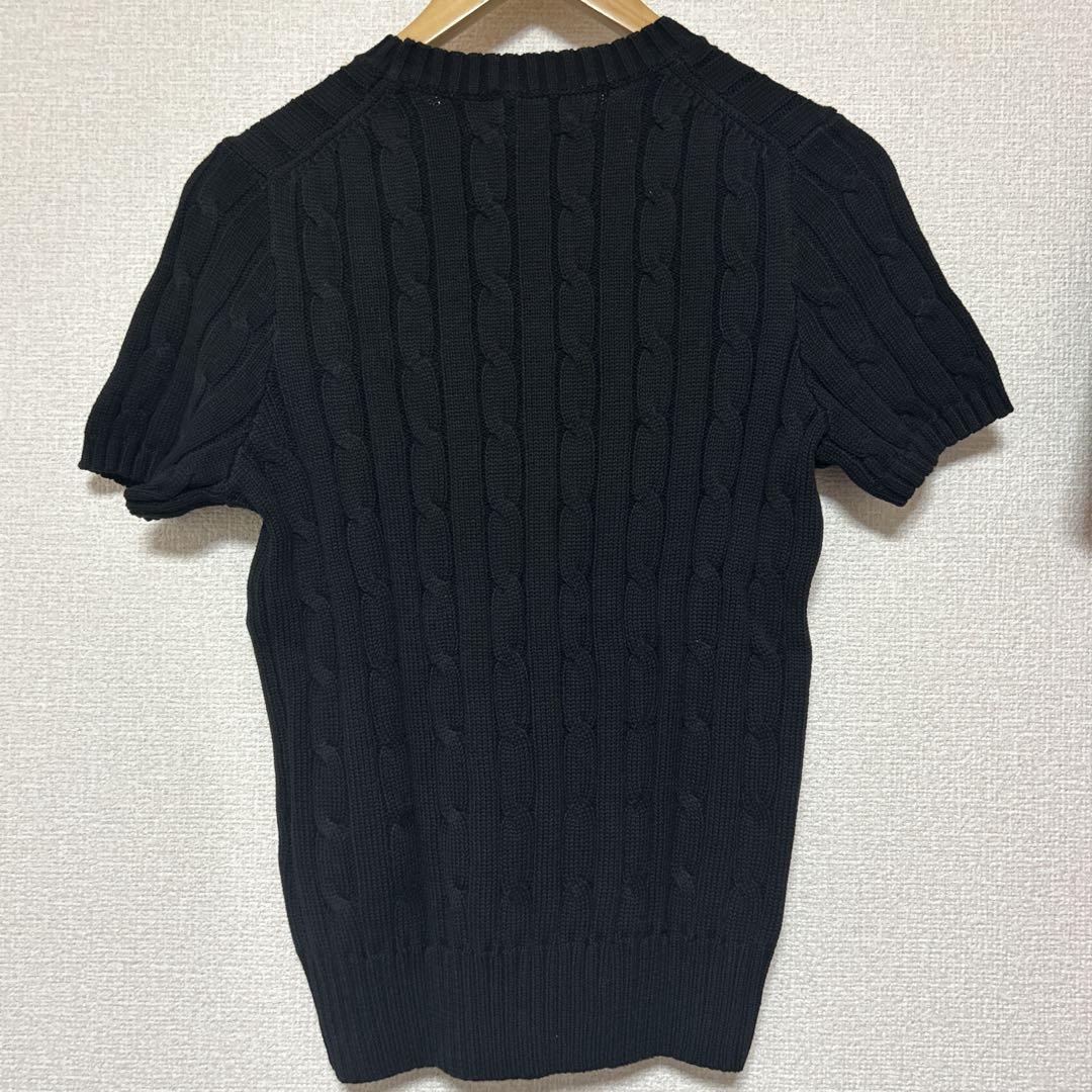 【新品★正規品】匿名配送（US）POLO ラルフローレン ケーブルニット半袖 新品☆正規品 匿名配送（USサイズ） poloラルフローレンケーブル