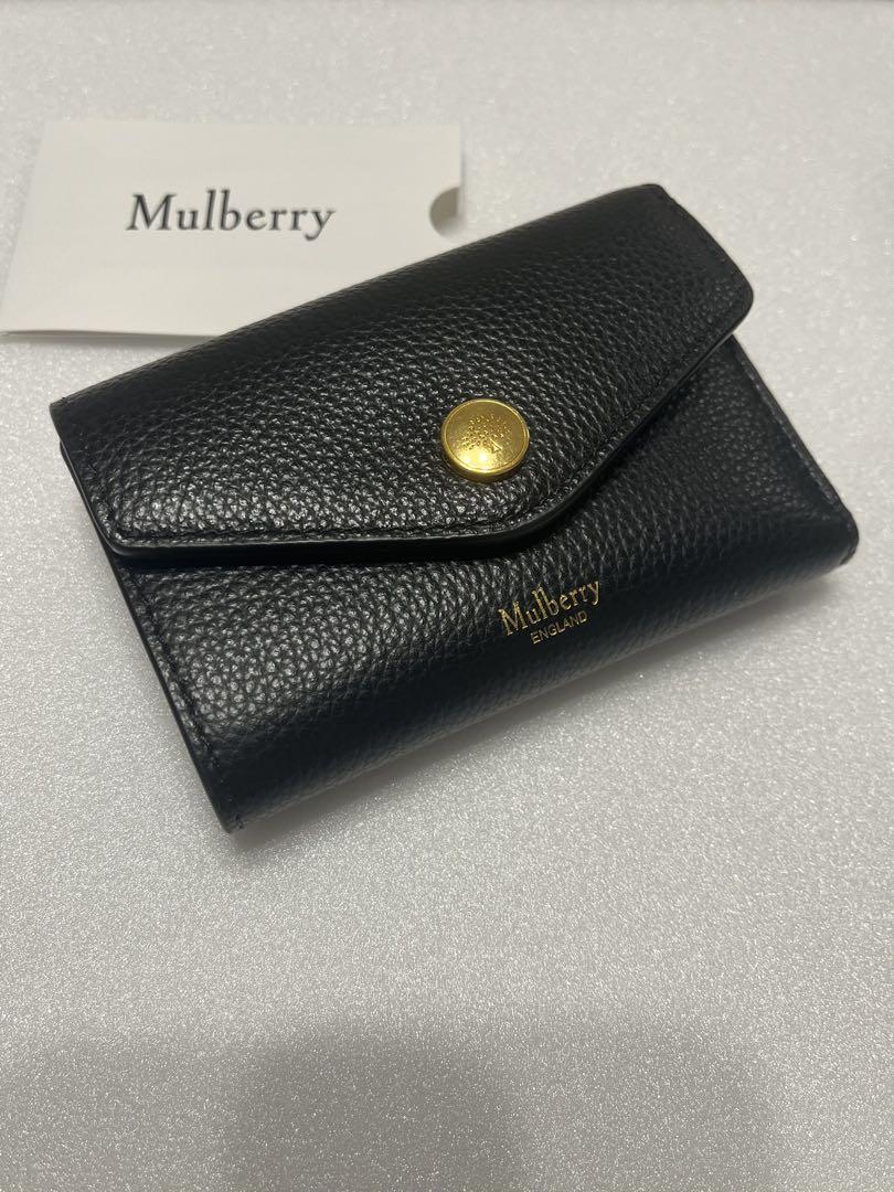 【美品】マルベリー フォールデッド プレススタッズ マルチカード ウォレット