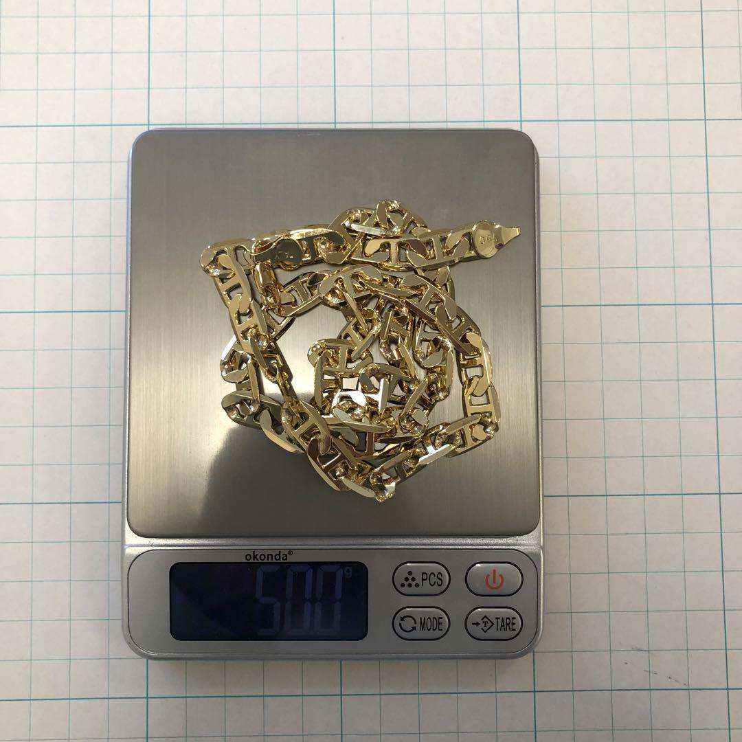 遺品整理 金 50g 750 刻印 ネックレス ゴールド