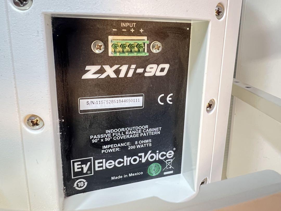 EV Electro Voice ZX1i-90スピーカー 4セット