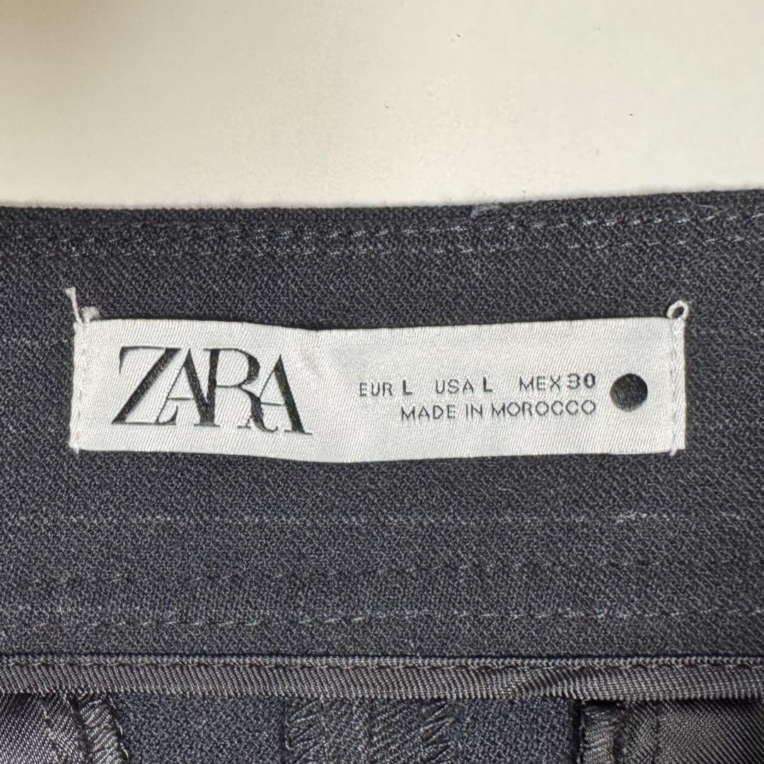 【新品未使用】ZARA ピンストライプパンツ