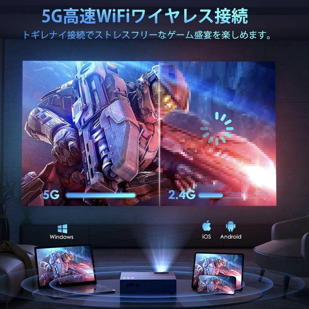 YOGHICK プロジェクター 4K 27000ルーメン