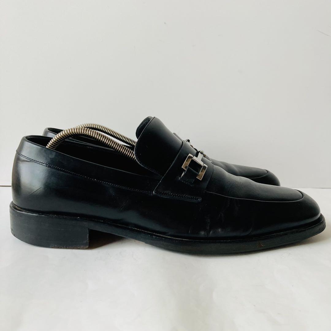 GUCCI グッチ 黒 コインローファー 26cm 除菌・消臭済み - メルカリ