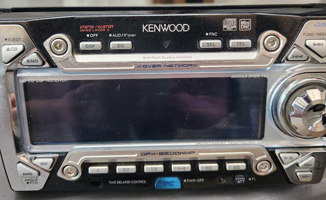 A*I様 KENWOOD　CD　MD　デッキDPX-9200WMP KENWOOD DPX-9200WMP 2Din Car Audio CD MD Player Head Unit