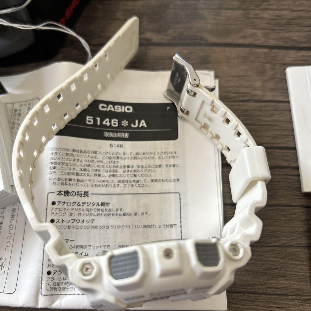 G-SHOCK 5146 ホワイト　FILA SOMA 3点セット