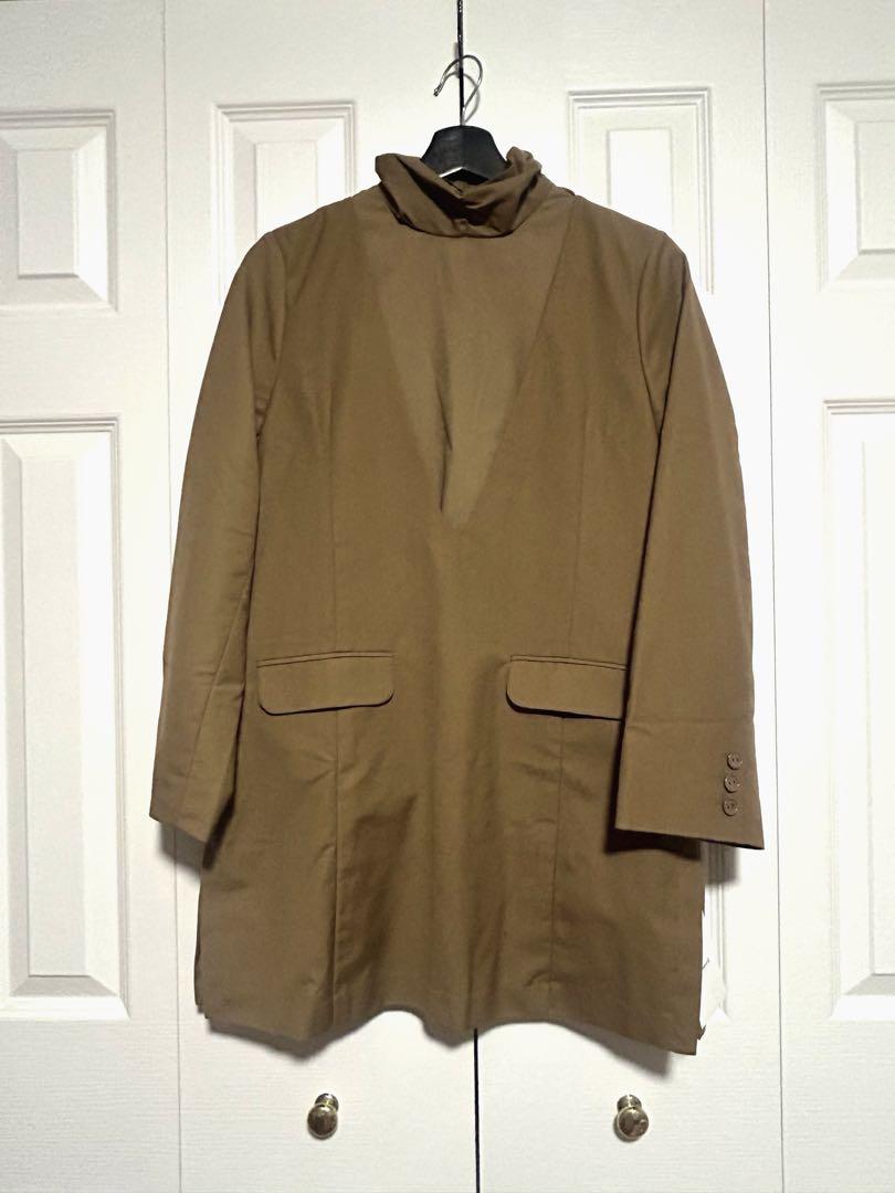 試着のみ　タグ付　Ameri tunic tailored top ドッキング