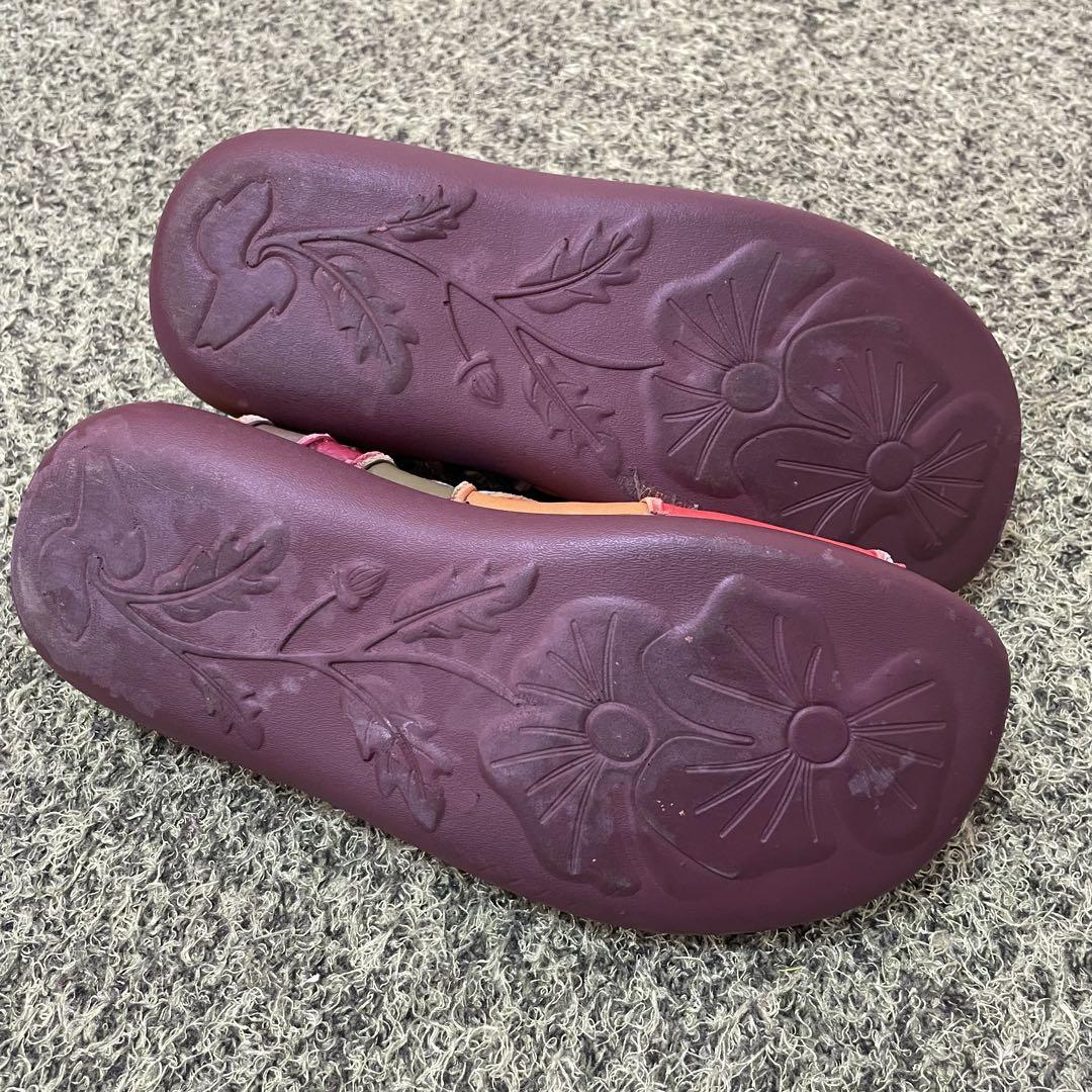 エスタシオンEstacion スリッポン パッチワーク マルチカラーM size