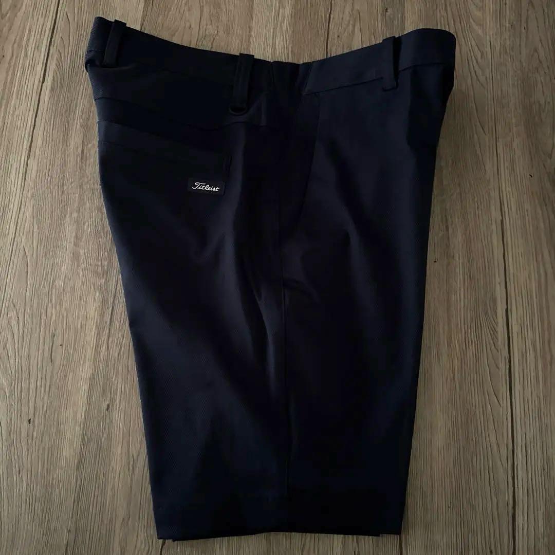 新品◇タイトリスト ショートパンツ(ネイビー) L