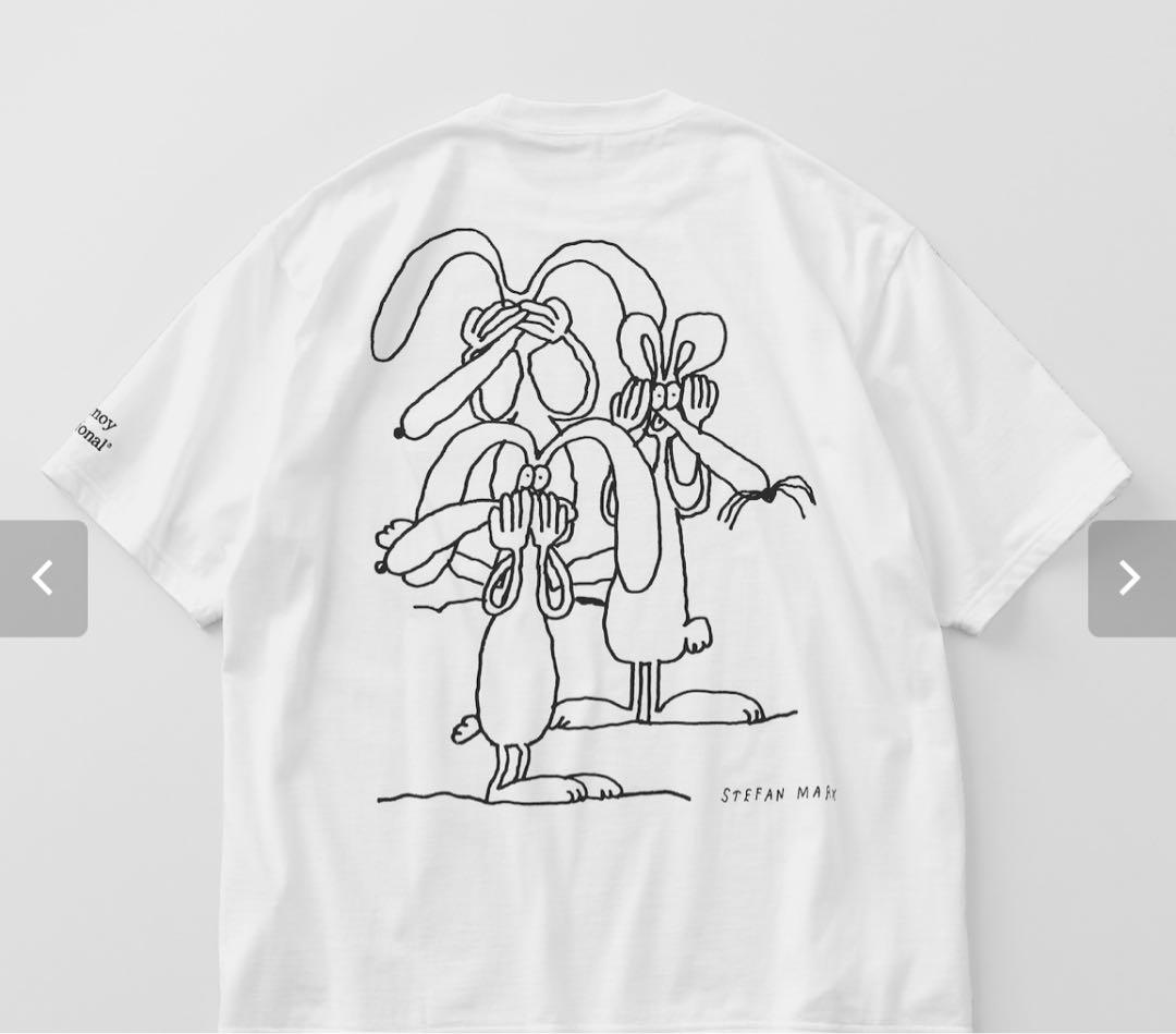 ENNOY x Stefan Marx Tシャツ Lサイズ - メルカリ