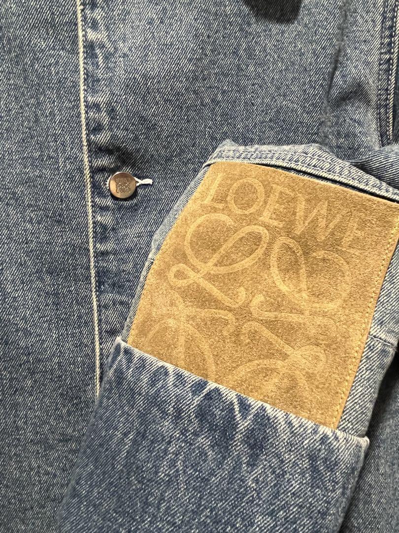 ロエベLoewe完売人気デニムジャケット韓国アイドル