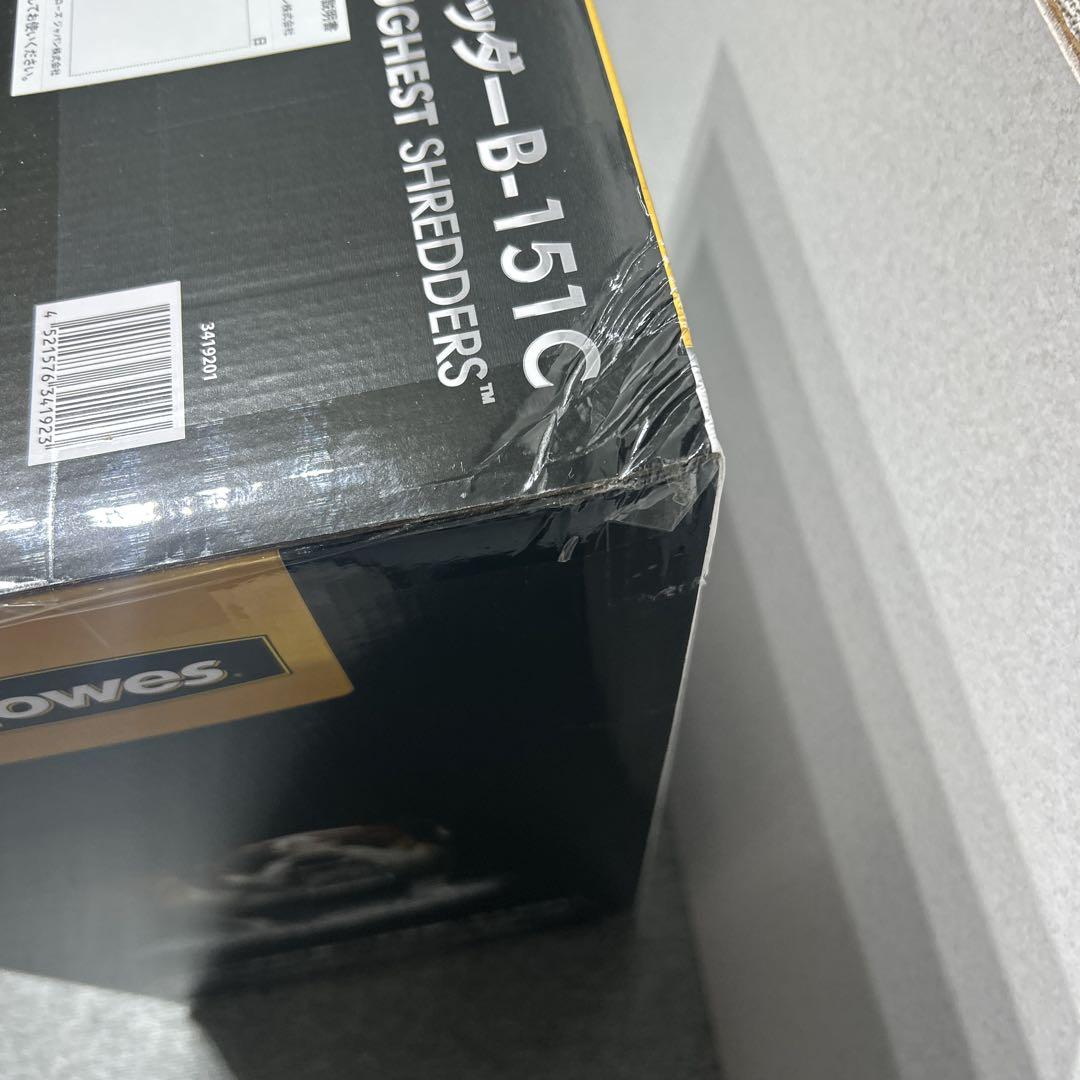 Fellowes フェローズ シュレッダー B-151C 未使用未開封品