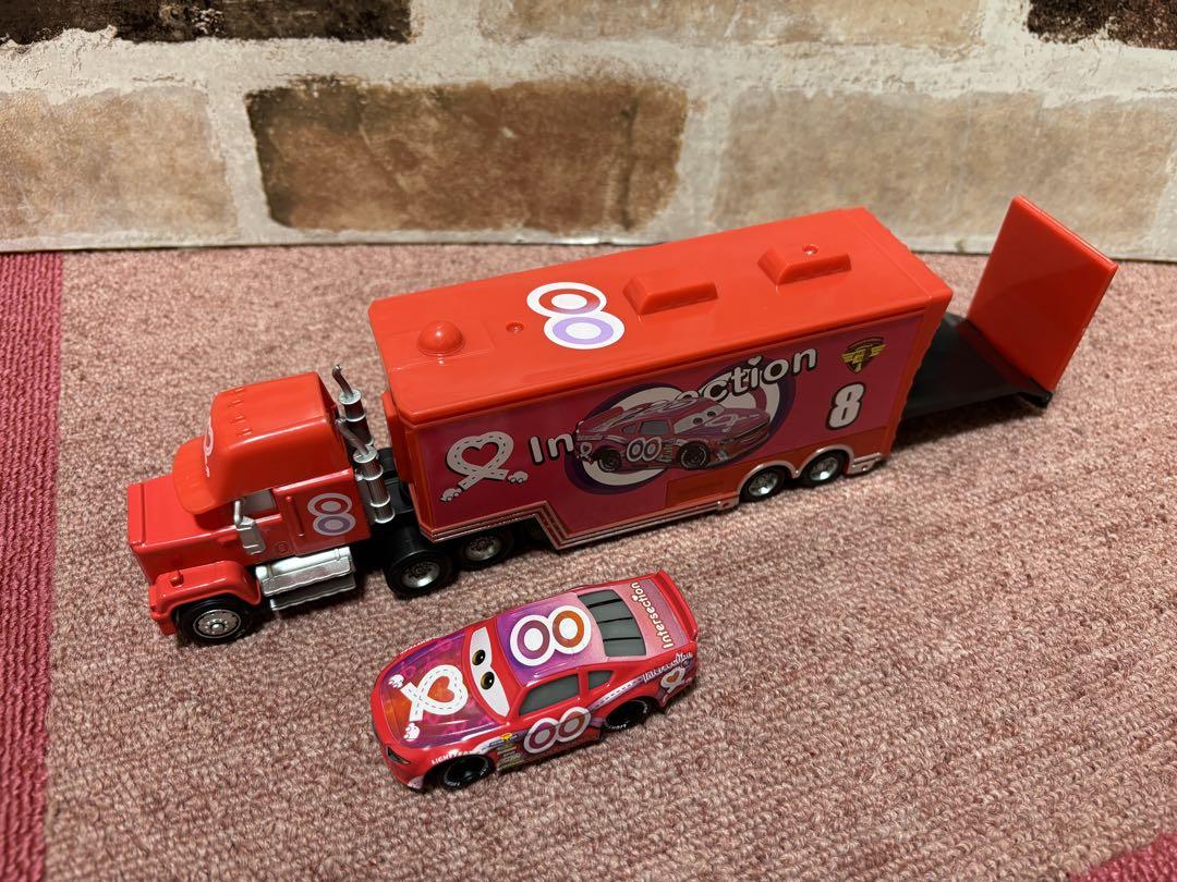【新品】 ディズニー　カーズ　マックトラック　トレーラー　2セット　送料無料