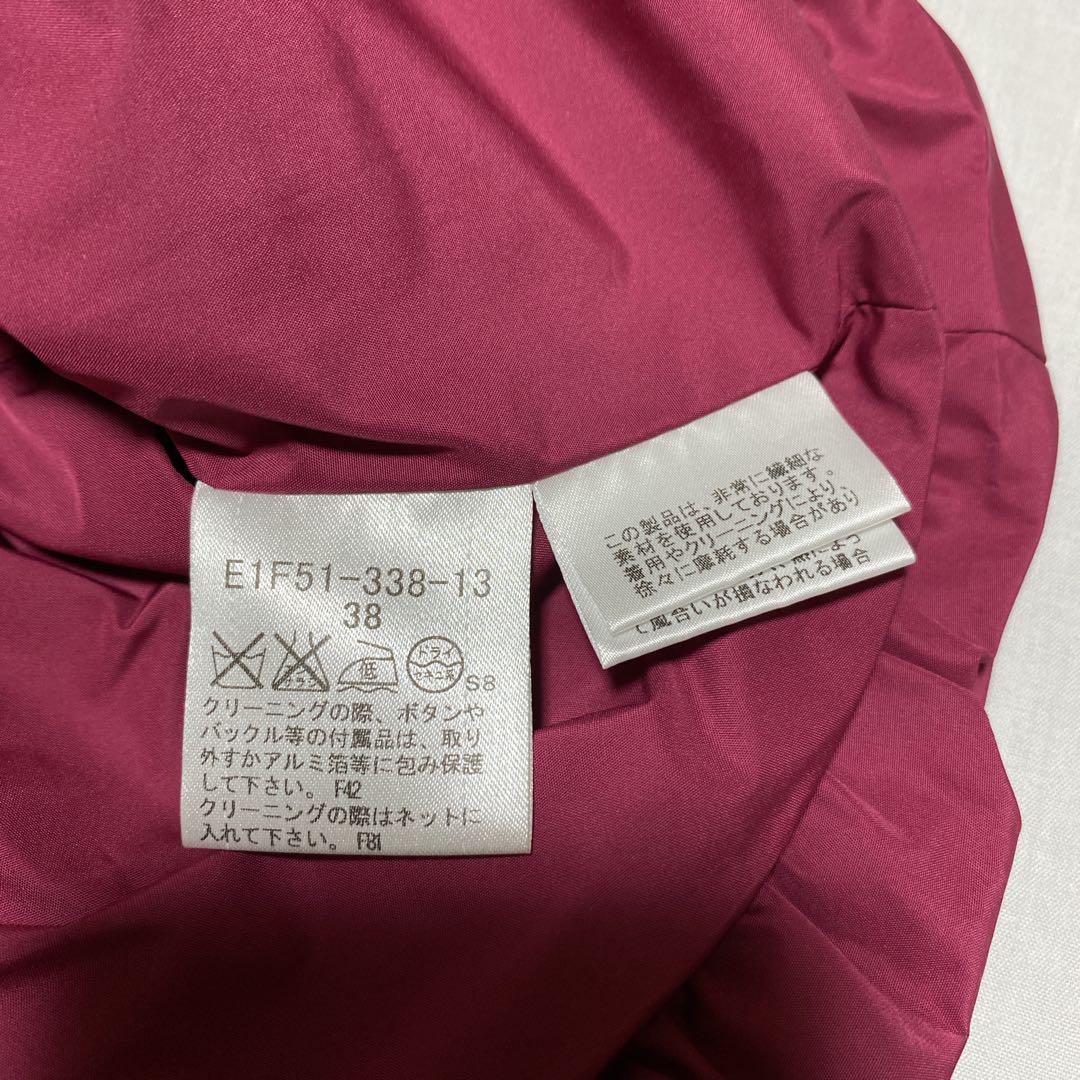 【新品・未使用】BURBERRYレインコート スプリングコート 38 ピンク