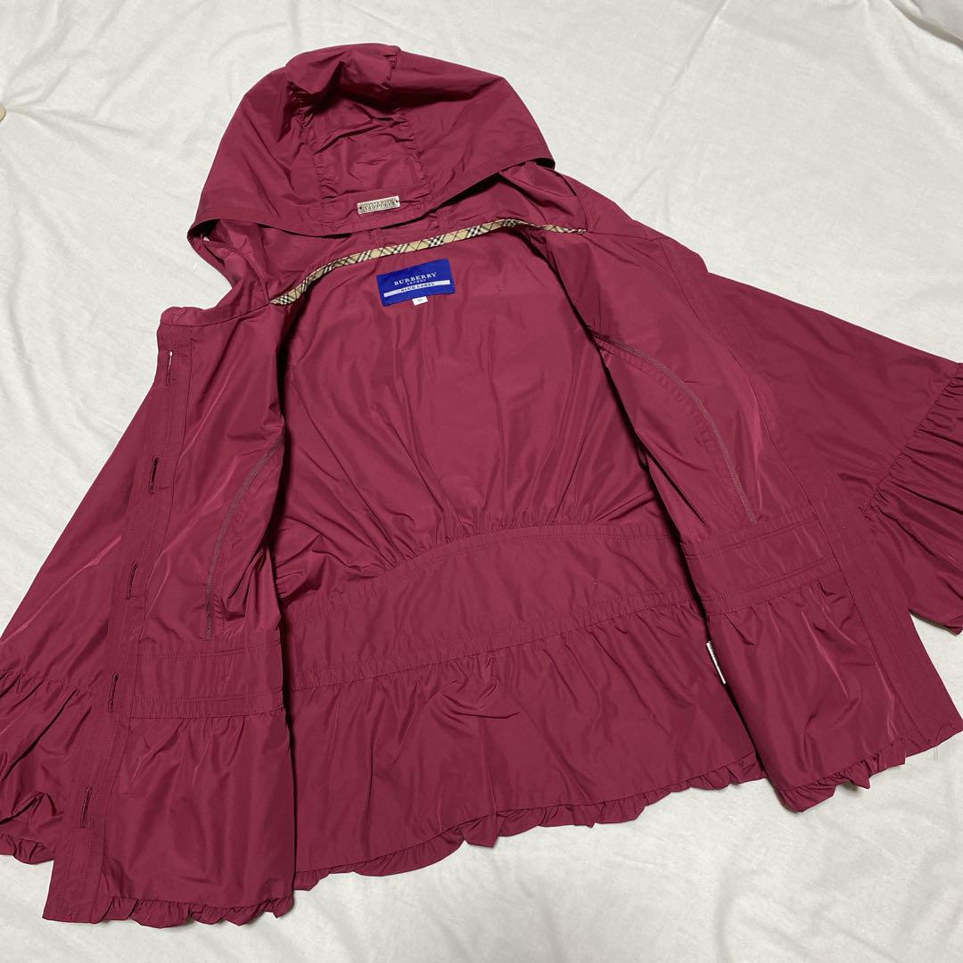 【新品・未使用】BURBERRYレインコート スプリングコート 38 ピンク