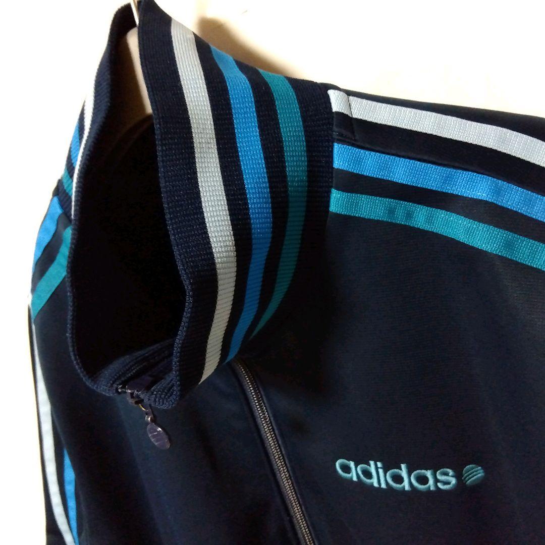 adidas あのちゃん 着用 刺繍 2012 トラックジャケット ネイビー