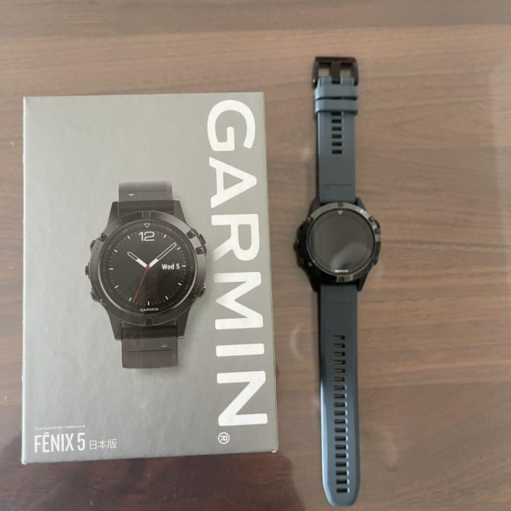 ガーミン Garmin fenix 5 Sapphire BLK