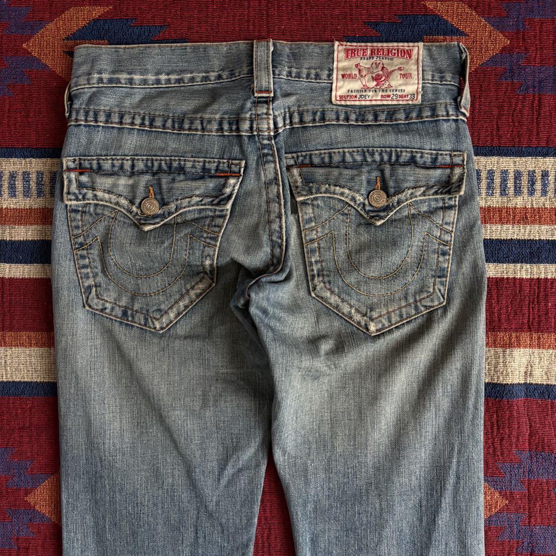 トゥルーレリジョンTRUE RELIGION フレアデニムW32相当