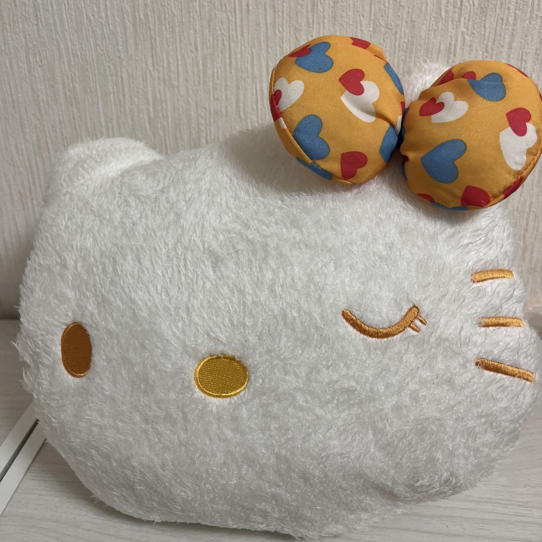 レトロ】 ハローキティ キティちゃん ぬいぐるみ - メルカリ