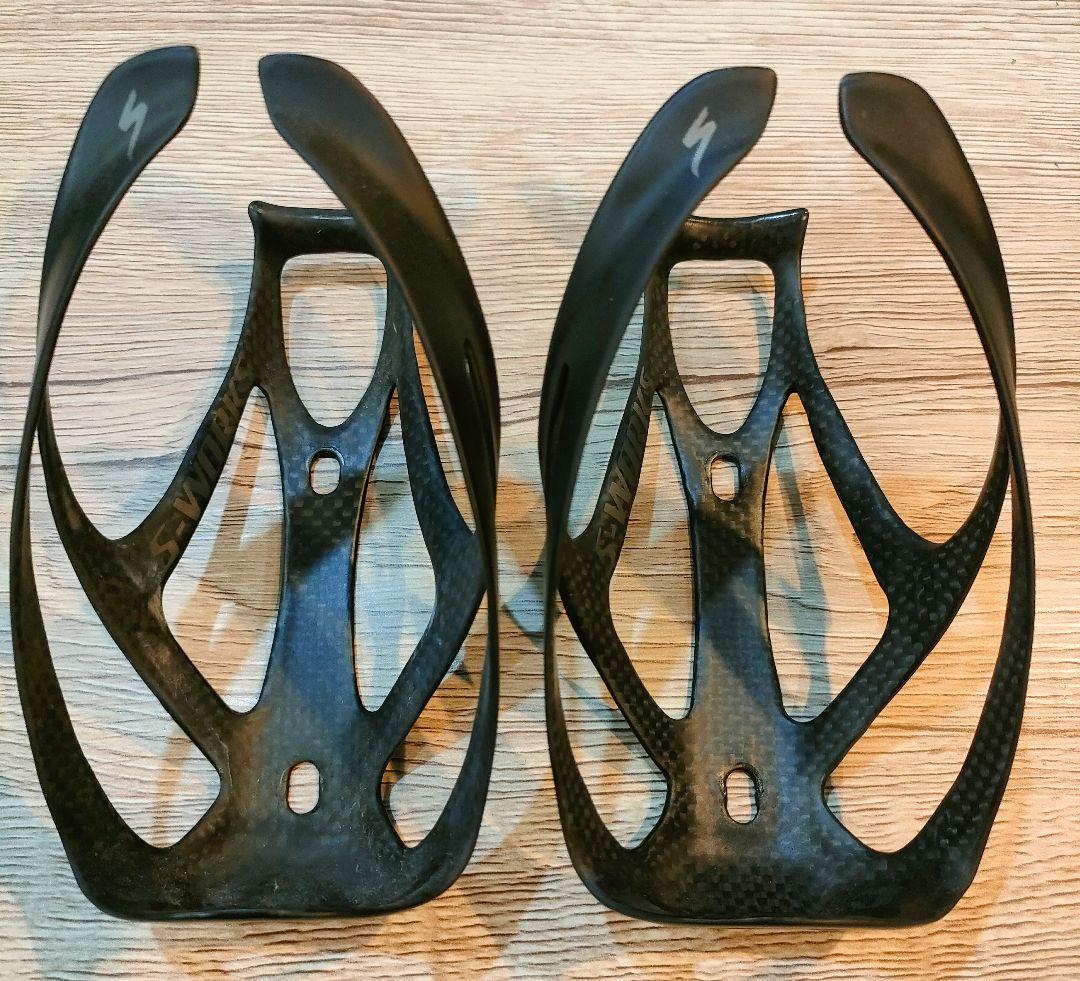 【美品使用少】S-WORKS カーボンボトルケージ 2個セット スペシャライズド