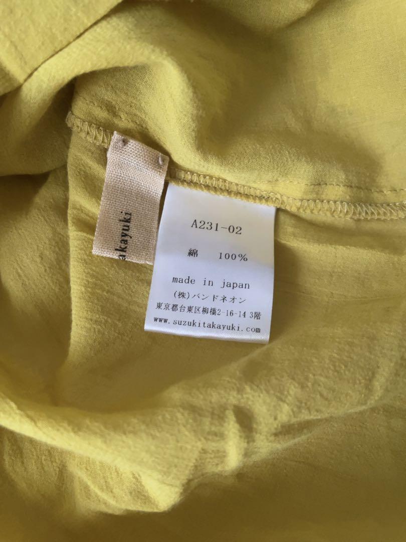 ★美品★定3.6万★suzuki takayuki chiffon blouse