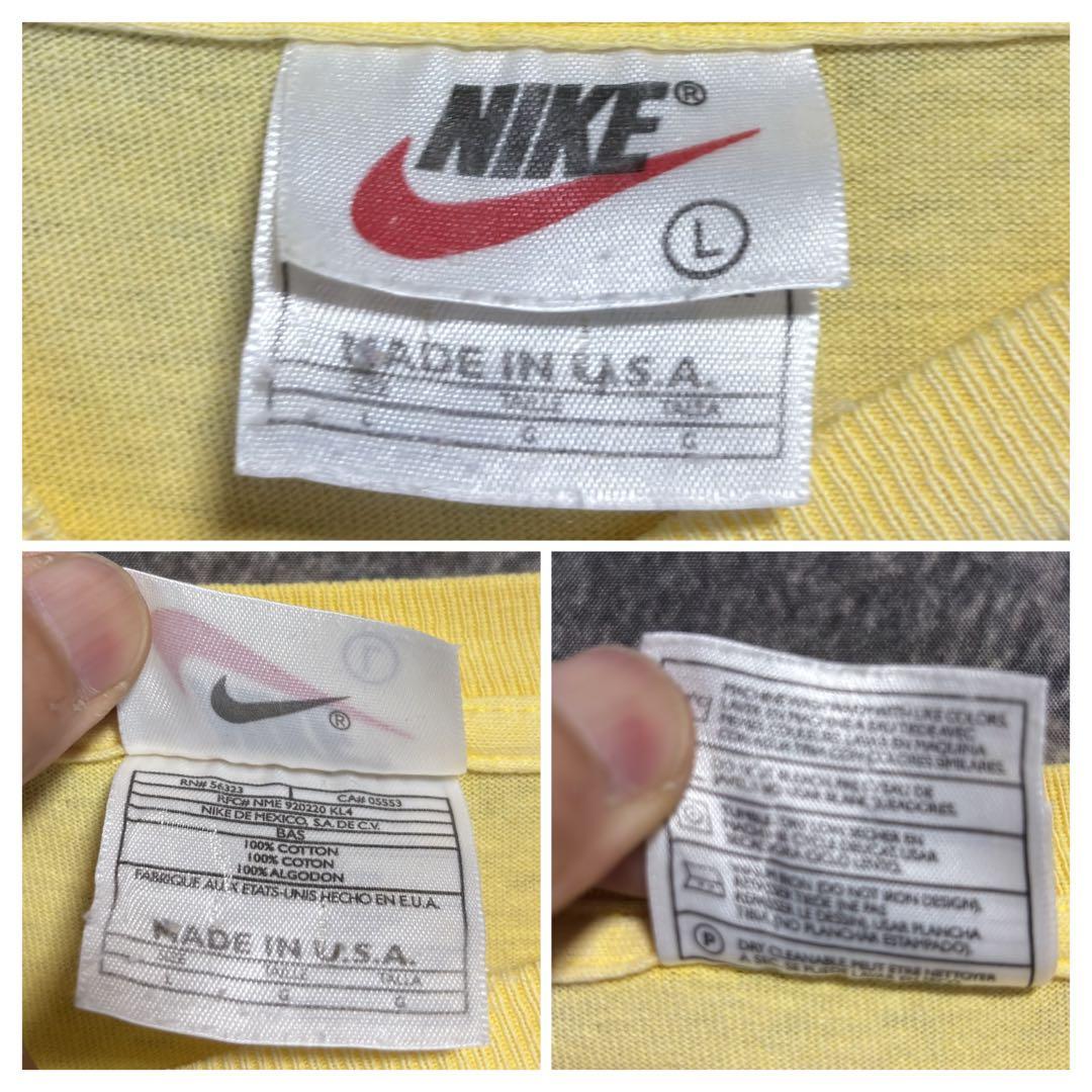 90s ヴィンテージ USA製 NIKE ロングスリーブTシャツ アーチロゴ 90s ヴィンテージ USA製 NIKE ロングスリーブTシャツ アーチロゴ