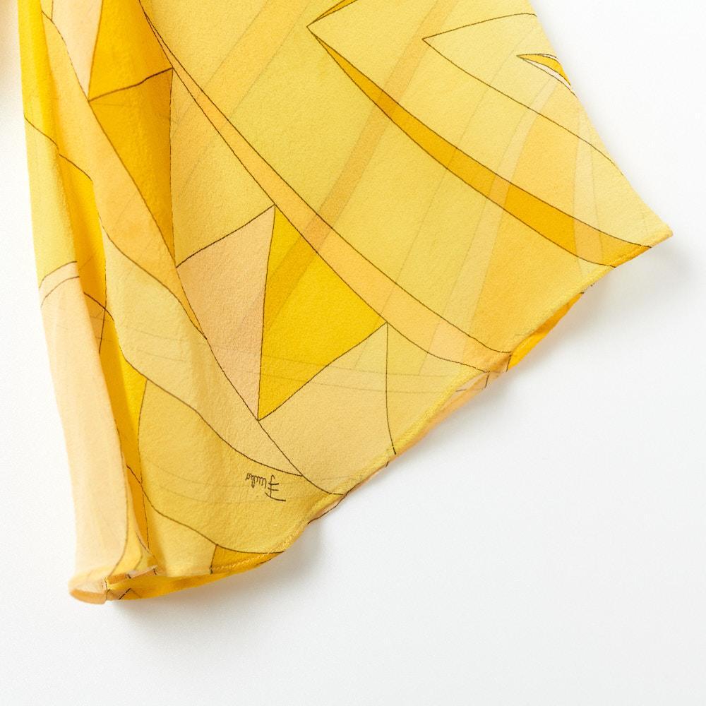 【さくら】EMILIO PUCCI シルクシアーブラウス italy