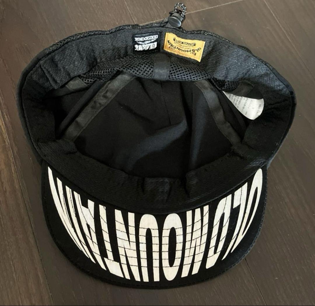 OLD MOUNTAIN × BLACK BRICK フリップアップキャップ