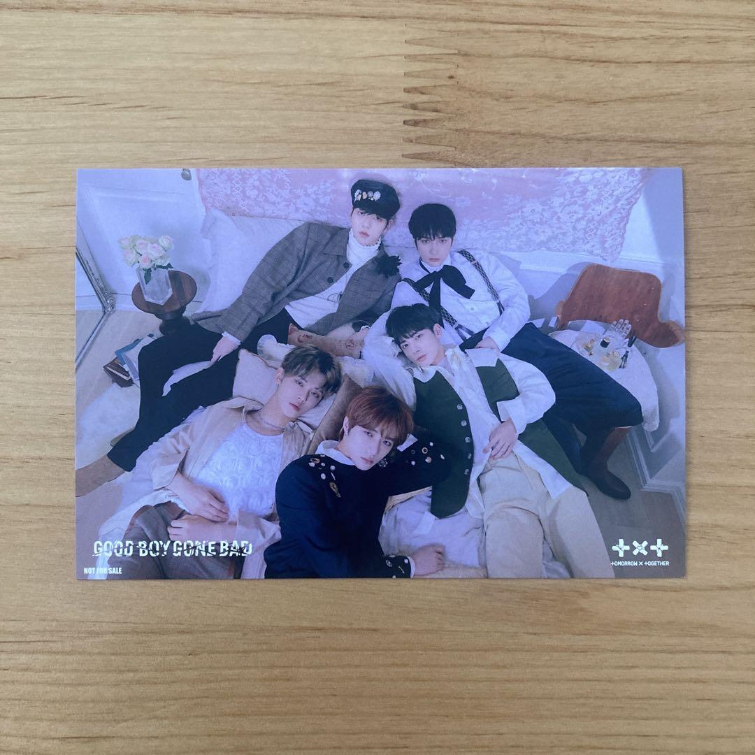 ○ TXT GOOD BOY GONE BAD スビン トレカ 開封済】txt good boy gone badトレカ スビンポストカード付