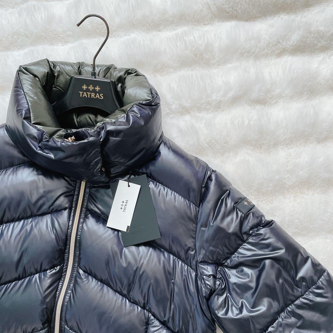 新品タグ付き　TATRAS ダウンコート レディース NAVY