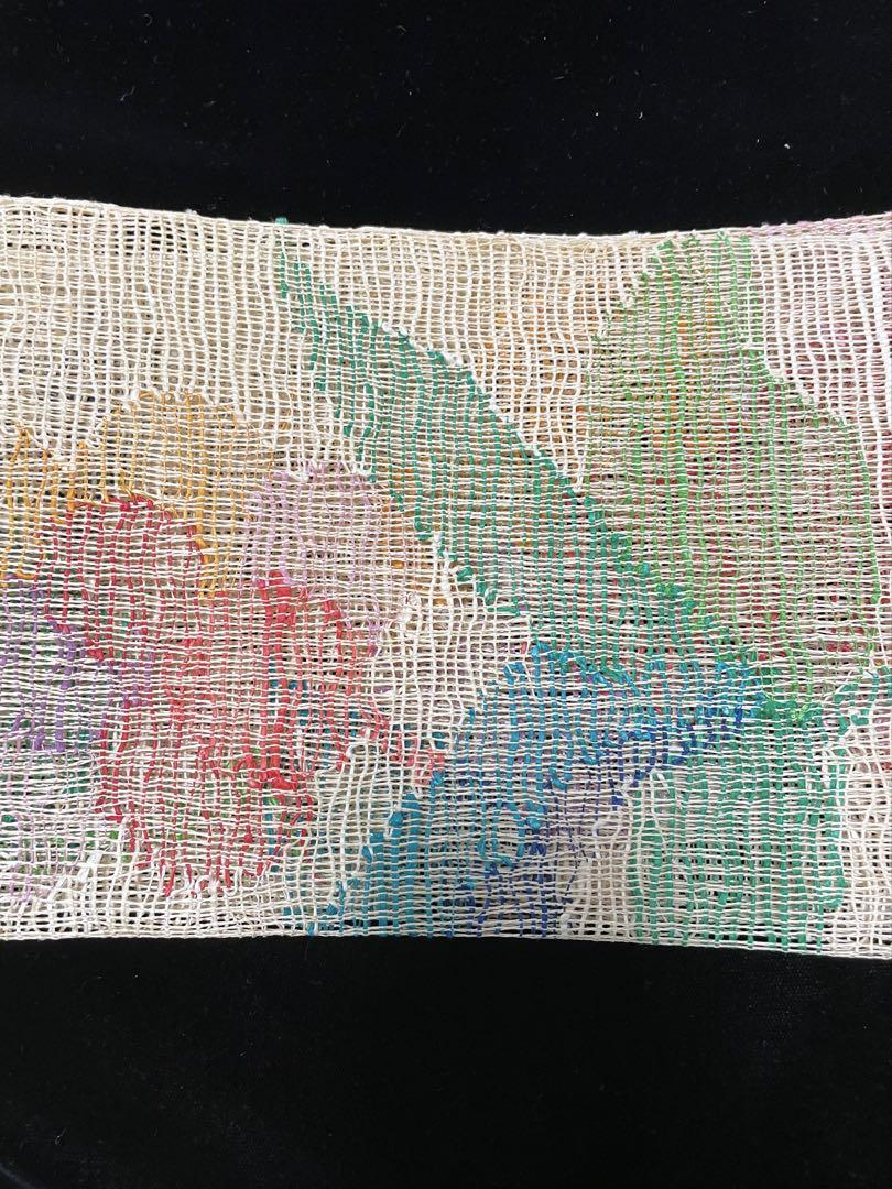 未使用　羅（麻）の名古屋帯の作り帯