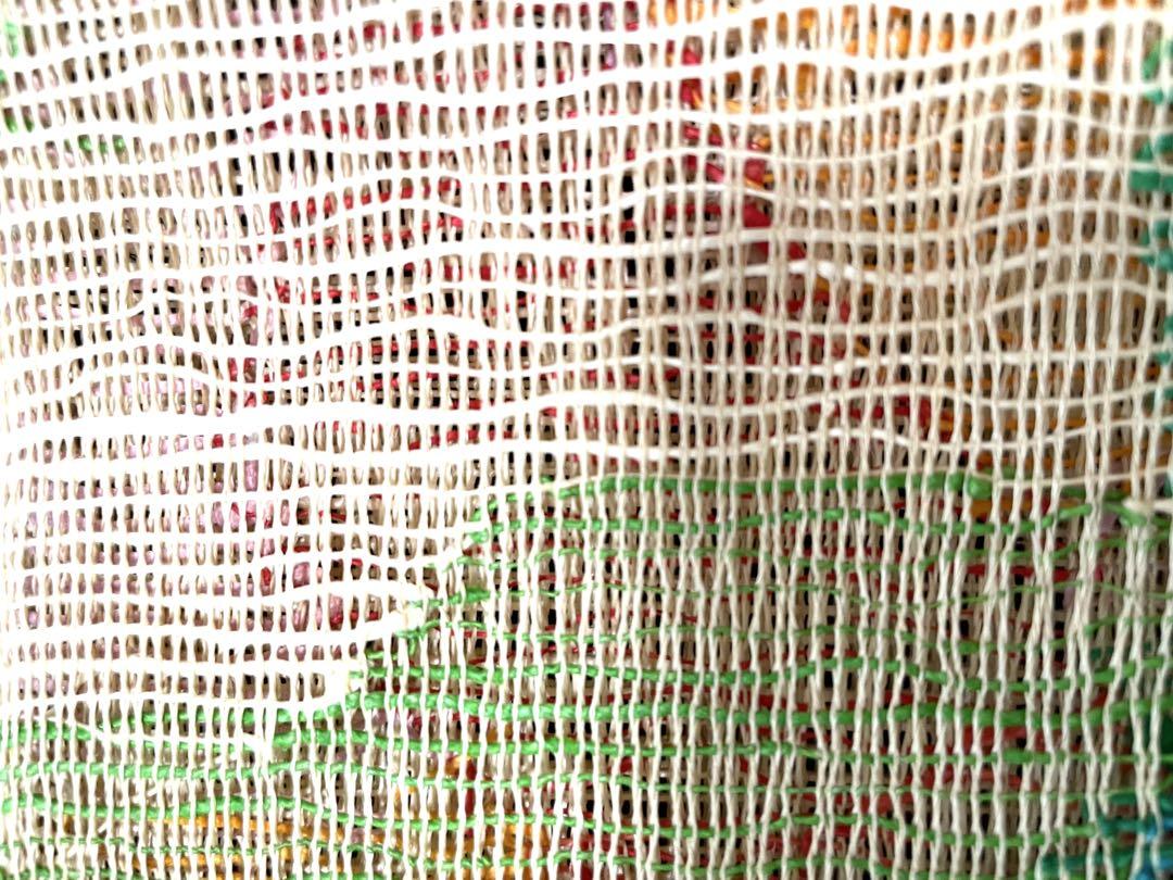 未使用　羅（麻）の名古屋帯の作り帯