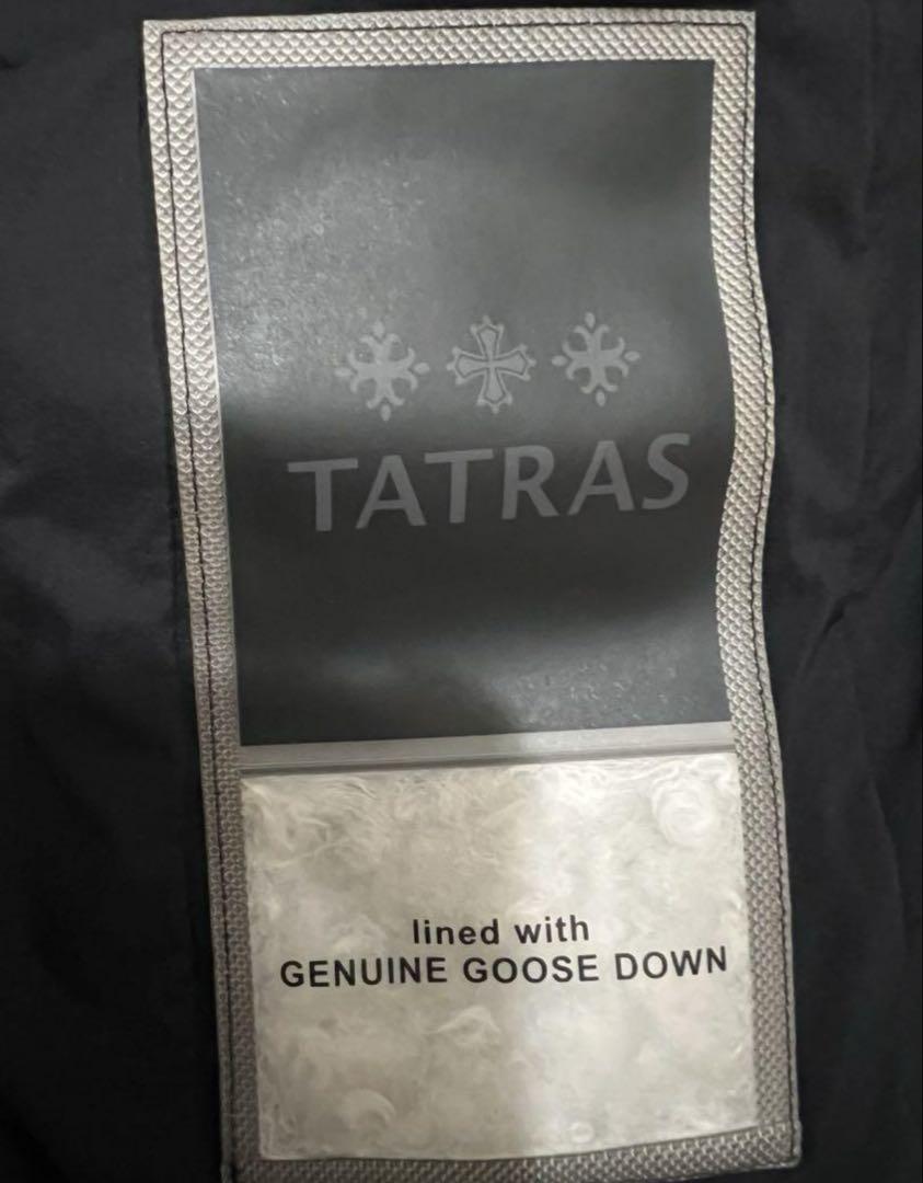 TATRASフード付き黒ダウンジャケット