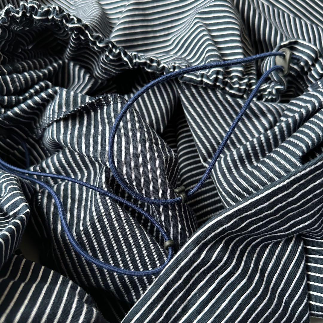 【is-ness】BALLOON BORDER LONG SLEEVE