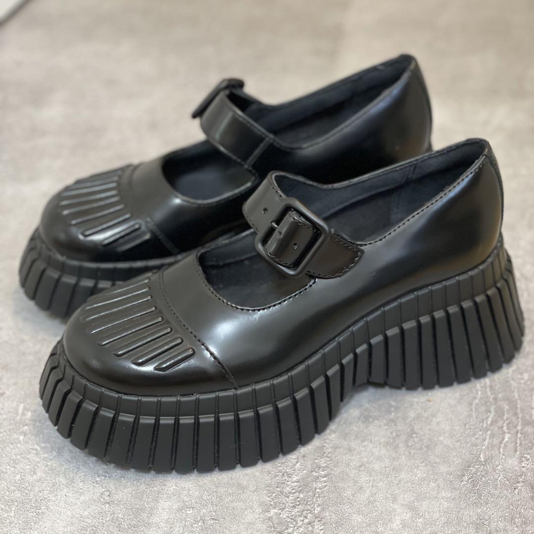 【美品】CAMPER カンペール BCN  ローファー 厚底 38