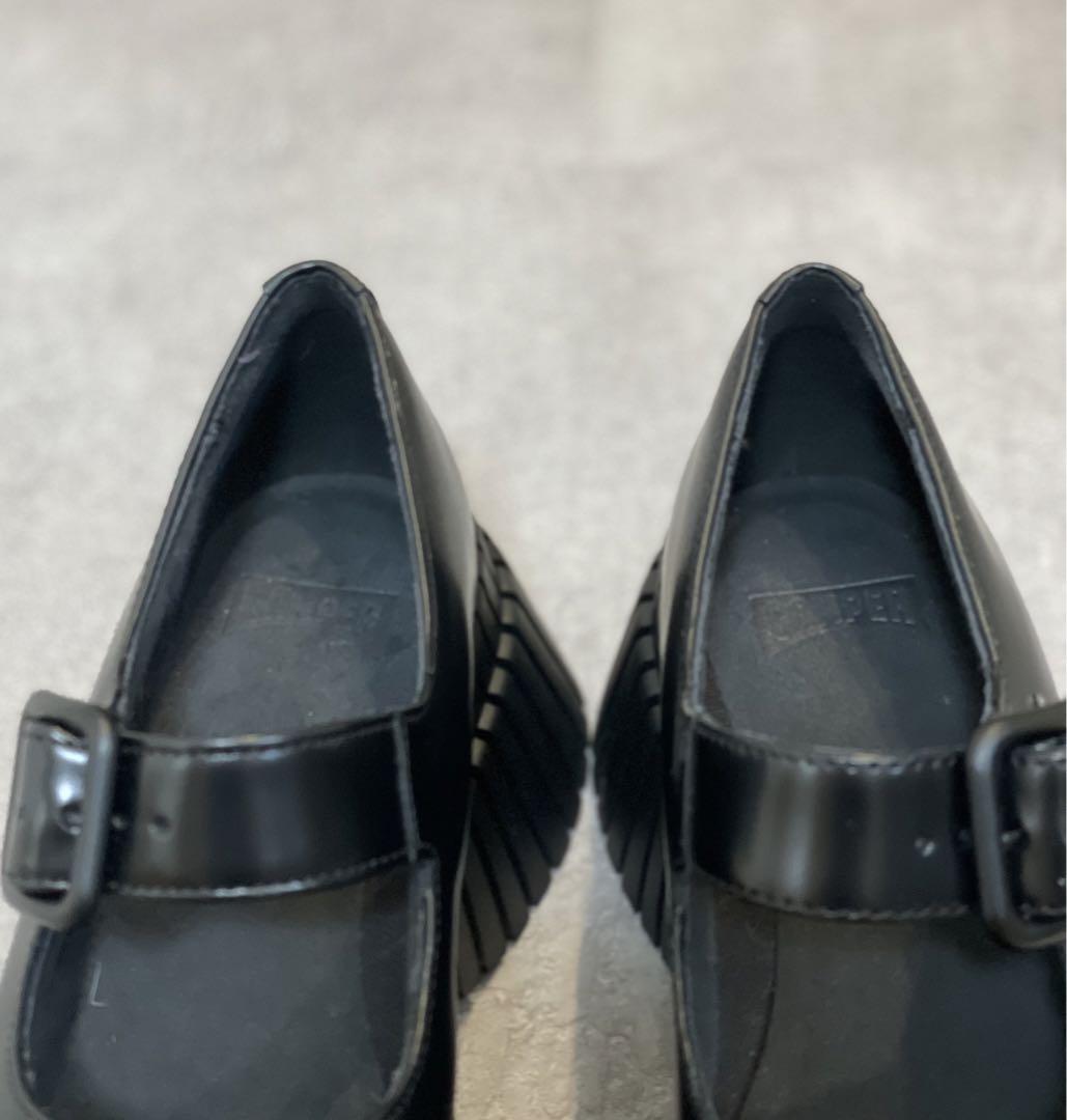 【美品】CAMPER カンペール BCN  ローファー 厚底 38