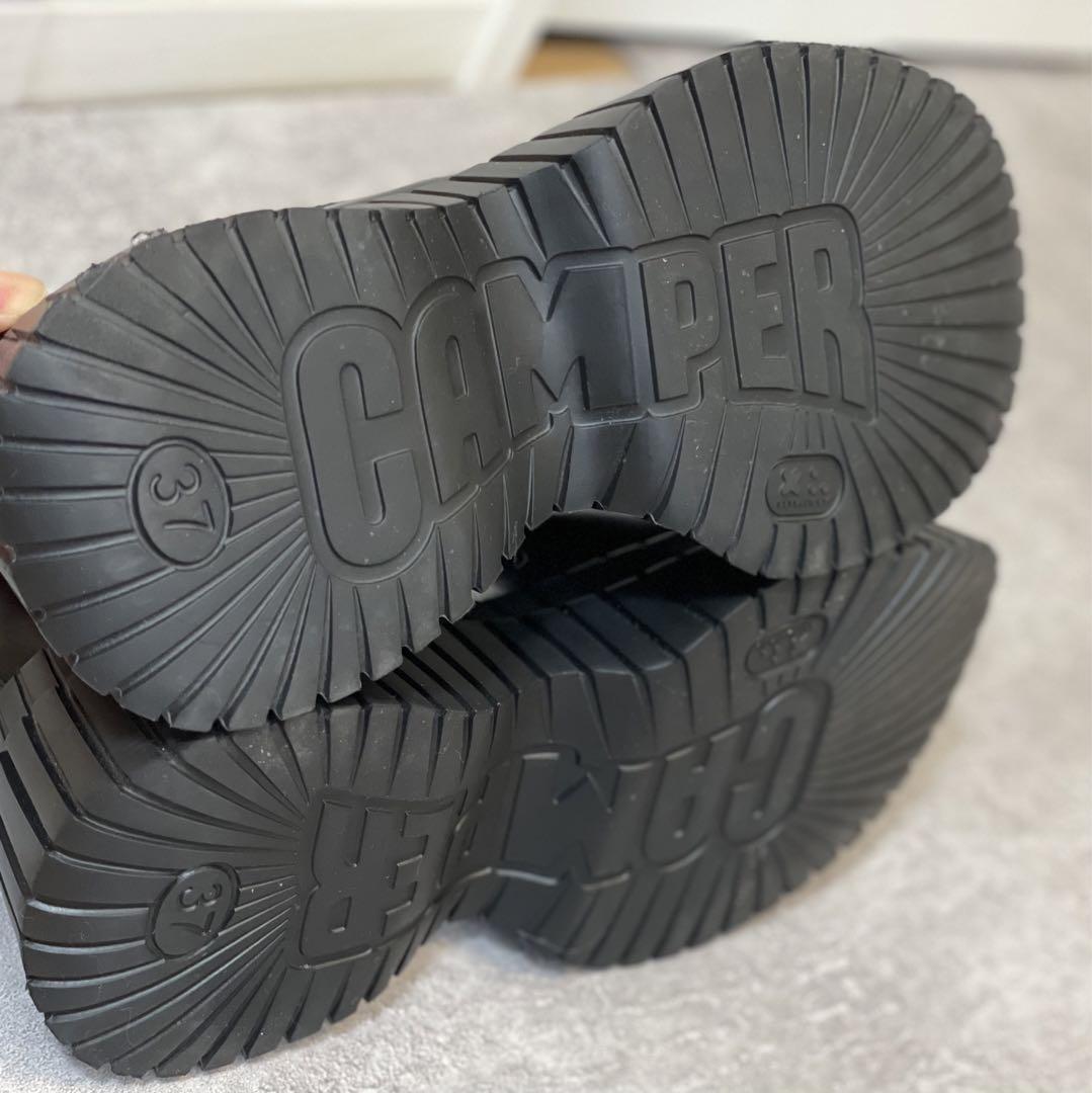【美品】CAMPER カンペール BCN  ローファー 厚底 38