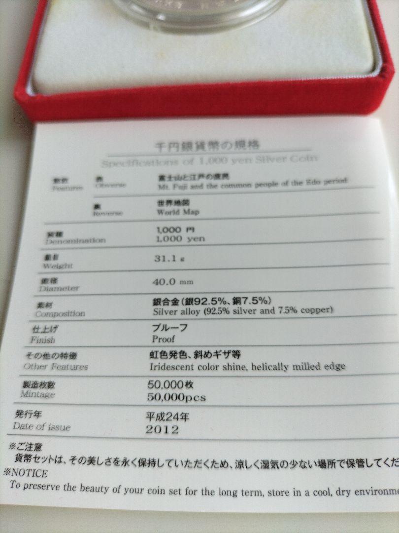 第67回 国際通貨基金 1000円銀貨 幣セット