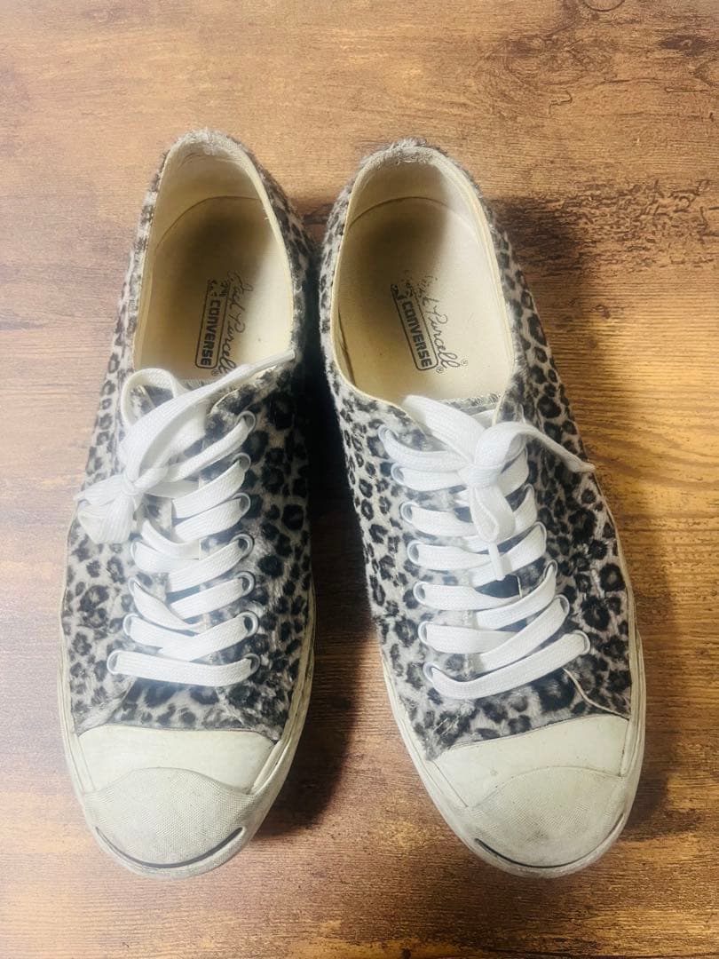 Converse Jack Purcell レオパード柄