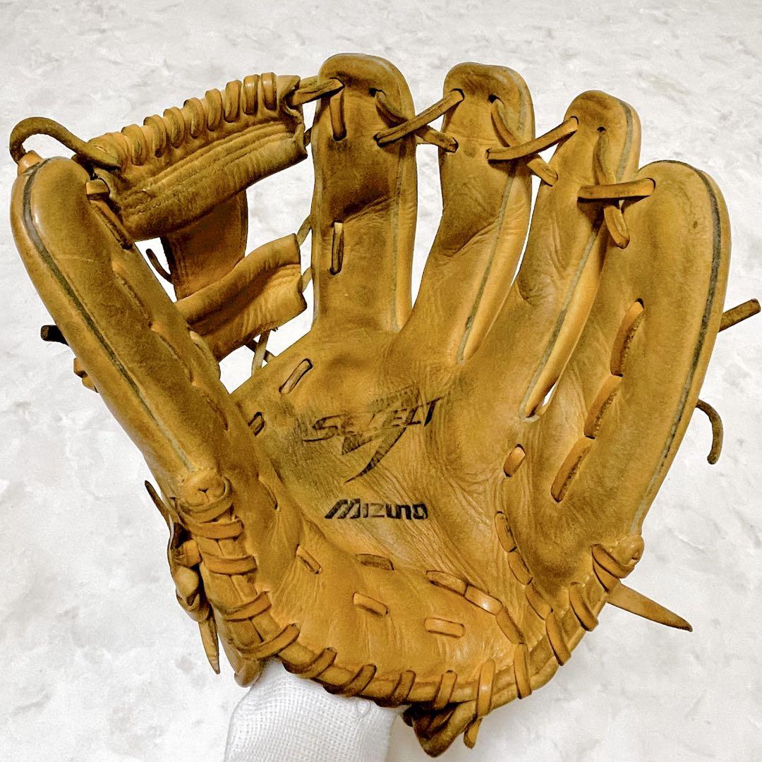 ⚾️ミズノ　一般軟式グローブ 　セレクトナイン　坂本ウェブ　右投げ　ブラウン