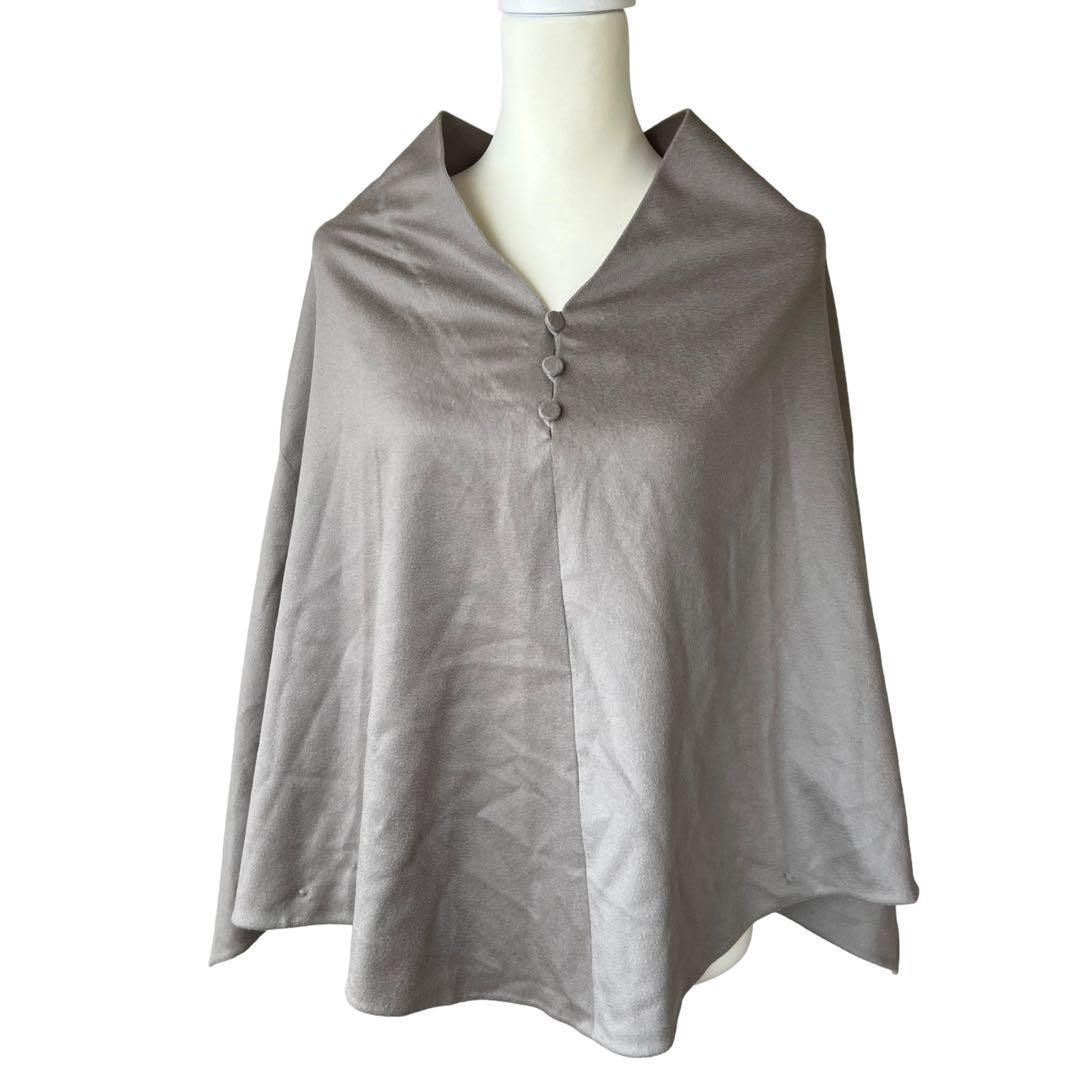 ★美品 yoshie inaba ヨシエイナバ グレー オフィス カジュアル Ｍ