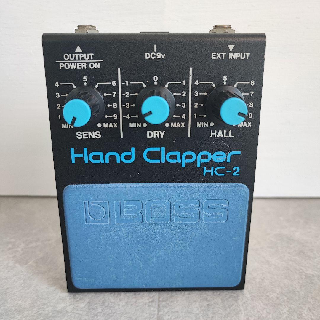 Boss HC-2 ハンドクラッパー 1980年代  ブラック ブルー Boss HC-2 ハンドクラッパー 1980年代 ブラック ブルー - メルカリ